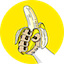 Apes Go Bananasのロゴ